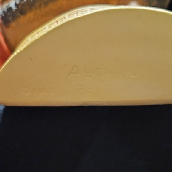 Bossons Vintage ABDUL (Arabian) 3D Chalkware Wallart - Picture 10 of 14